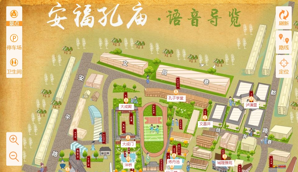 余干手绘地图：智慧景区智能化服务的延伸